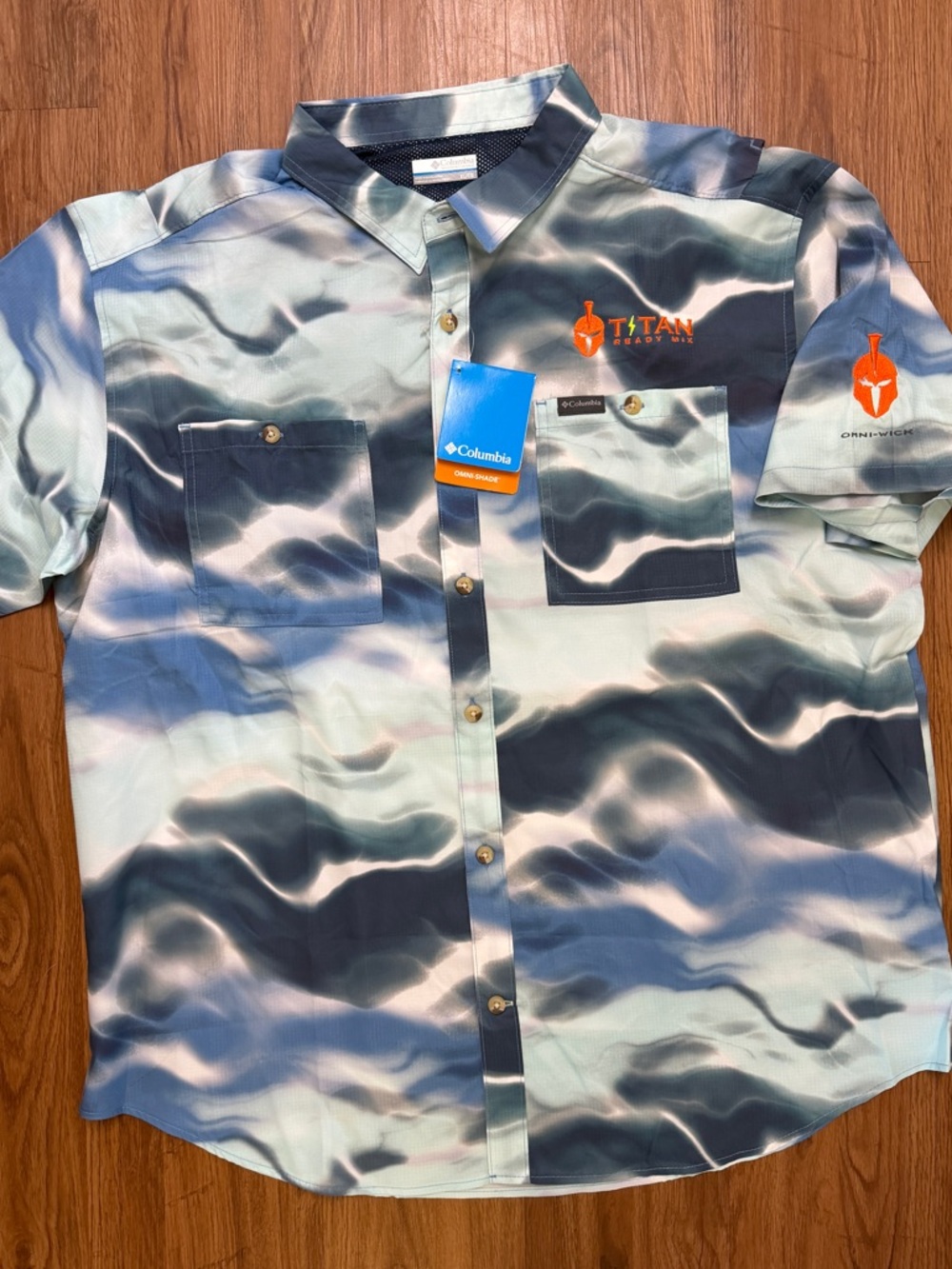 NWT Columbia Omni-Shade Vented Shirt - XL